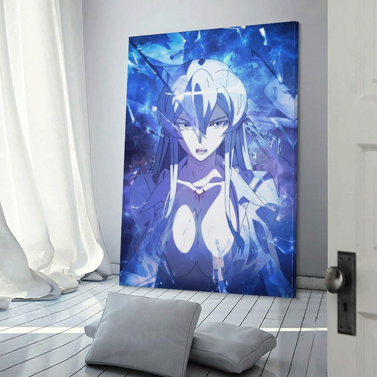 Amazon.co.jp: アカメが斬る エスデス アニメ アート HD ポスター 壁画